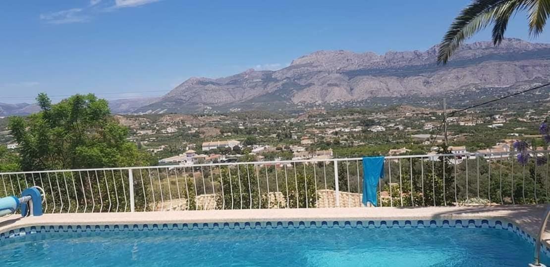 Haus Mit Pool Und Meerblick Altea Exterior photo